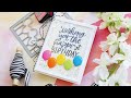 Creative Spark with Laura Bassen - Balloon Cover-Up Shaker Card