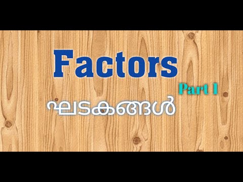 Factors | How To Find Factors | Khadakangal | Maths in Malayalam