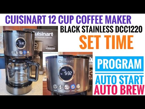 How To Auto Program Black And Decker Coffee Maker