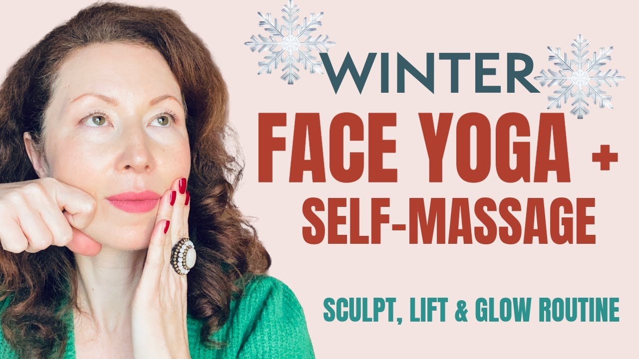 Зимняя йога для лица и самомассаж