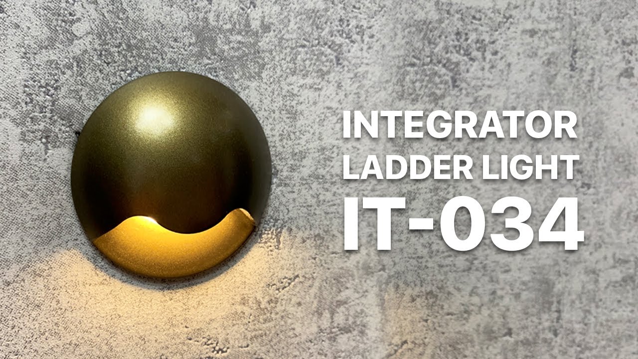 Integrator Ladder Light IT-034 Beige / Бронзовый светильник для подсветки лестницы