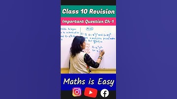 Important MCQ Chapter 1 Real Numbers Class 10 | Class 10 Maths #shorts #short #cbse #mcq #ashortaday