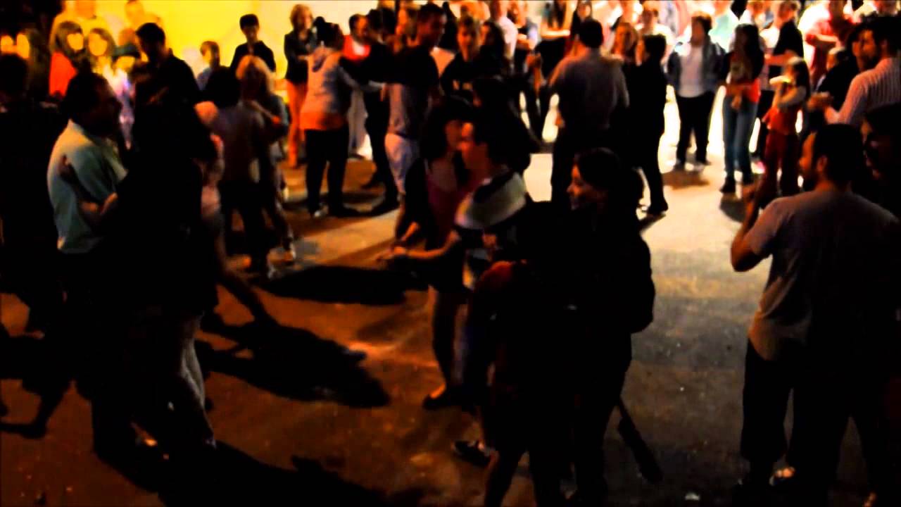 Baile de la escoba (mayores). Fiesta de La Borbolla 2013