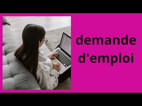Vidéo: Comment Rédiger Une Demande D'emploi