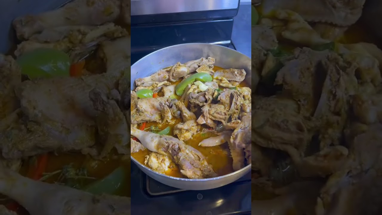 What would you eat this with? 👀🍽️ Rice and beans? Plantains? Macaroni au gratin? 🇭🇹🔥 Tell me