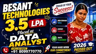 Best Data Analyst Course in Chennai 🚀 | Besant Technologies