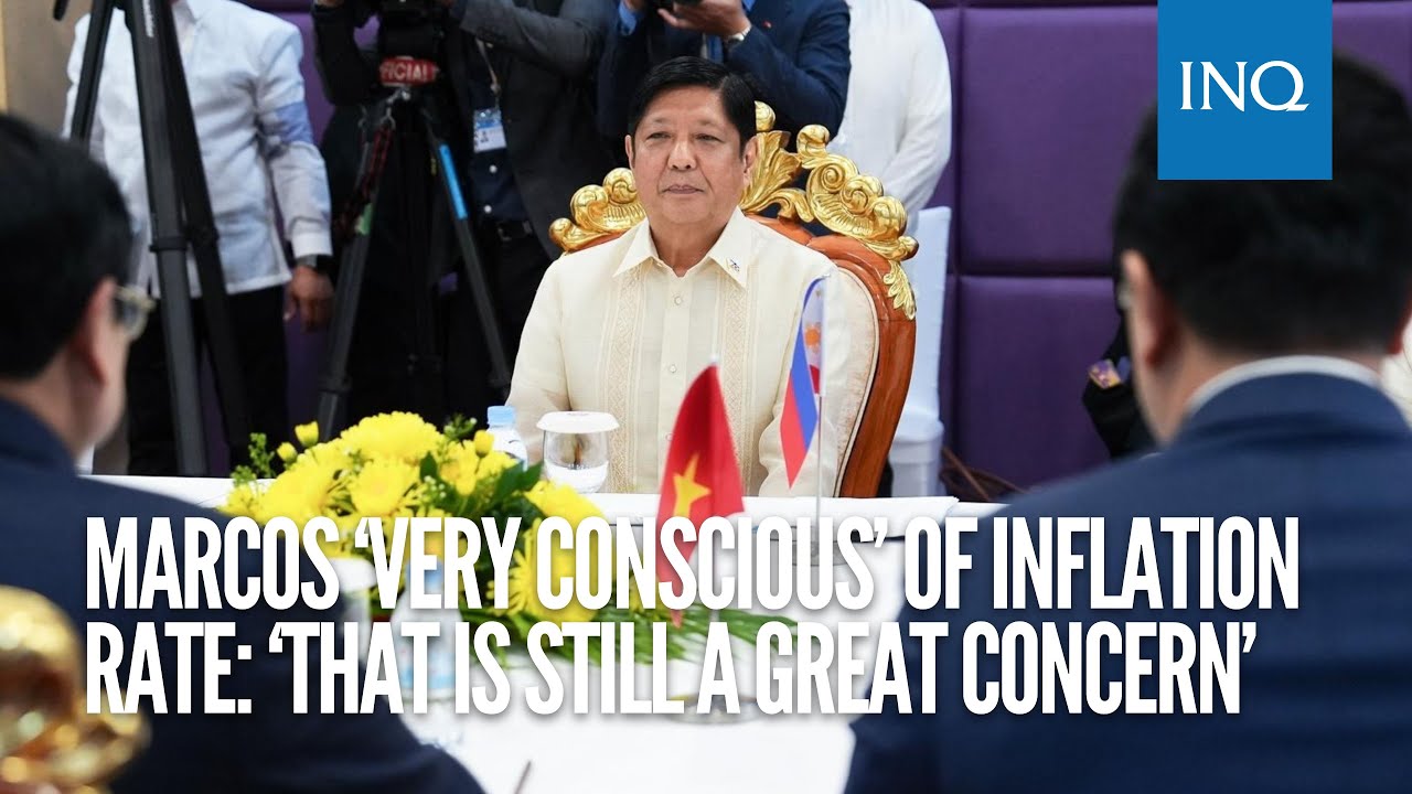 Marcos Rally Inflation Marcos ‘very conscious’ of inflation rate: ‘That is still a great ...