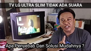 Tv Lg Ultra Slim Tidak Ada Suara Penyebab Dan Solusi Mudah