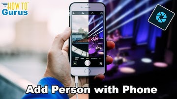 How to Use Photoshop Elements to Add a Person with Phone (Easy Layer Masks)