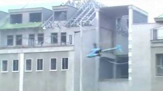 ESky Honey Bee King 3 helicopter Morning Flight