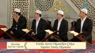 Fatiha Suresi'nin Tecvidli Okunuşu Dersimiz Kur'an ı Kerim Semerkand Tv