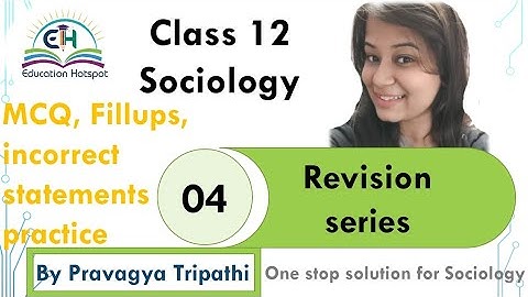 CLASS 12 SOCIOLOGY REVISION || PATTERNS OF SOCIAL INEQUALITY AND EXCLUSION || 1 MARK QUESTIONS