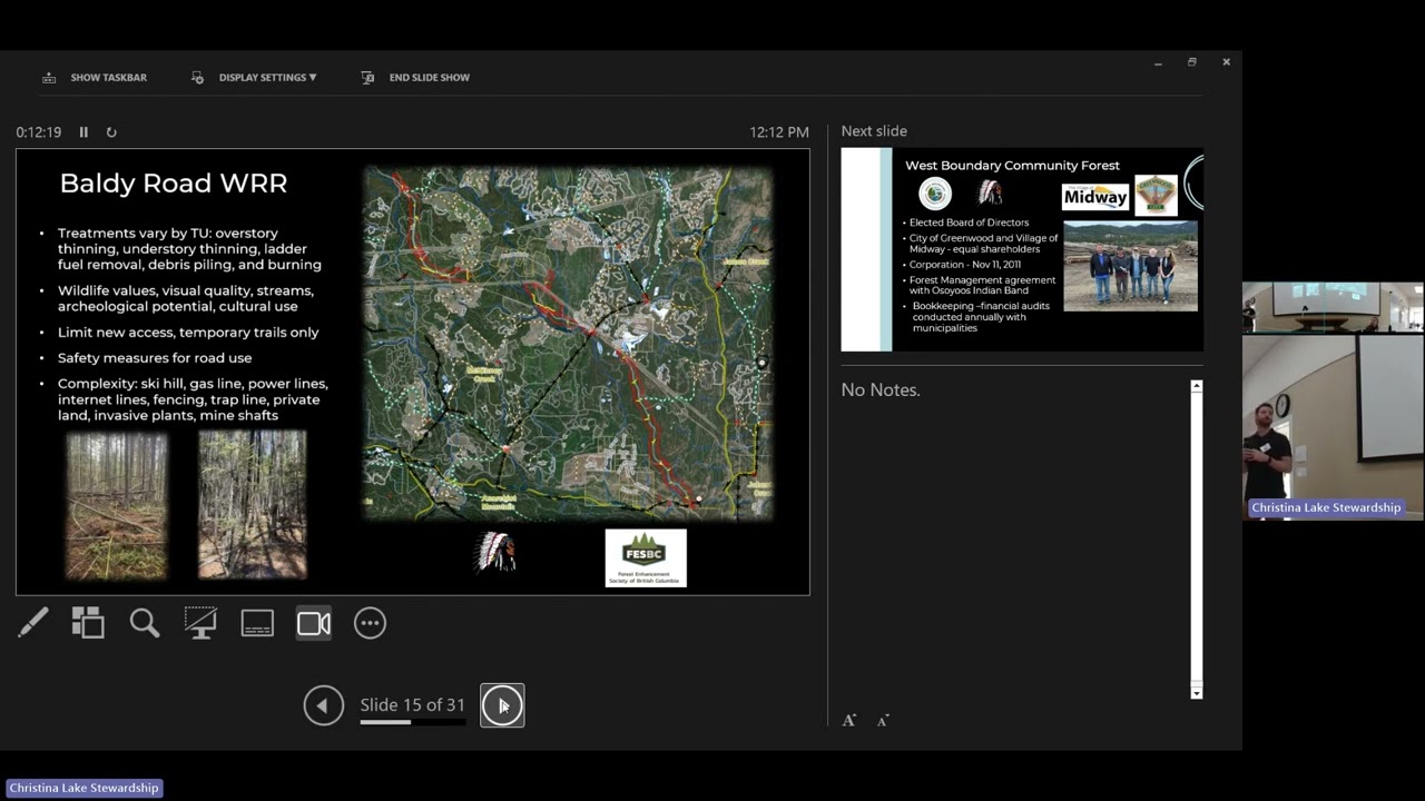 Okanagan Indian Band & West Boundary Community Forest