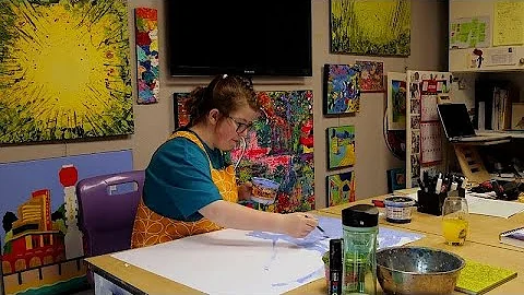 Inside the UK art studio empowering autistic artists amid Trump's discredited autism claims