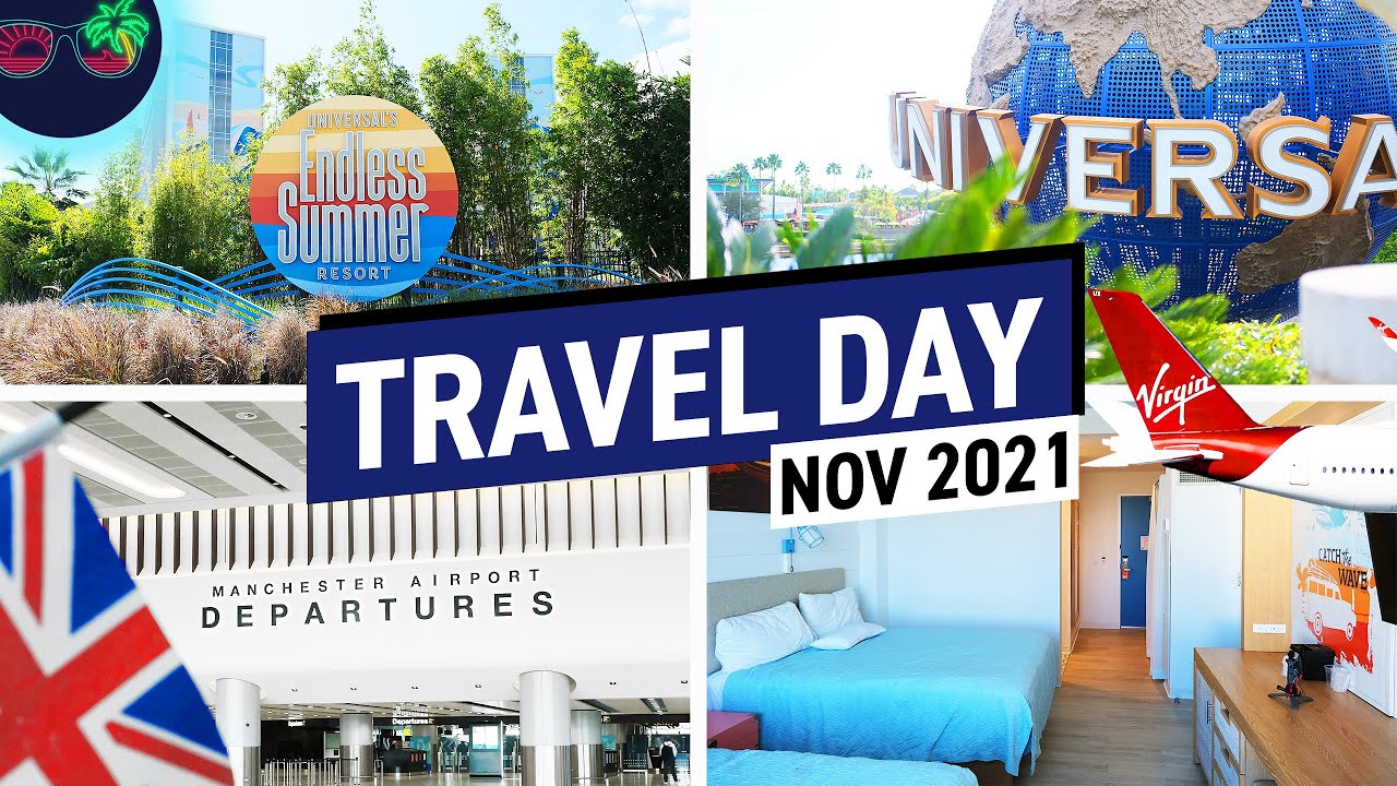 Orlando Travel Day Vlog November 2021 | Manchester to Orlando International Airport | Dockside Inn