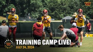 Command Center LIVE: TRAINING. CAMP. IS. HERE!!!! | Washington Commanders