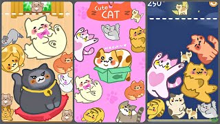 Merge Cat: Relaxing Puzzle Game (Gameplay Android) screenshot 4