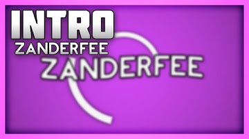 [Best Sync?] Zanderfee | 2D Animated Intro | Made on iOS