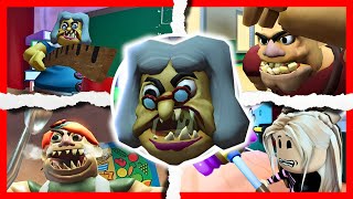 Mega Escape School All Cg Cutscenes & Bosses - Roblox 4K60Fps Beta