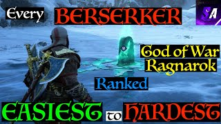All Berserkers in God of War Ragnarok Ranked Easiest to Hardest