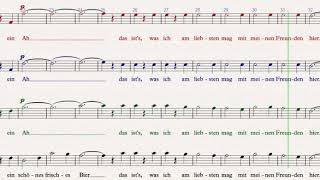 Bierlied   Tenor 1