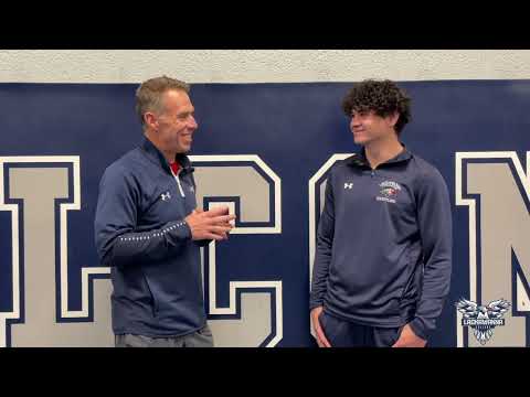 Lackawanna College Wrestling Media Day 2023 - Dylan Hogan Interview