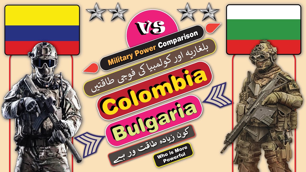 Bulgaria vs Colombia: SHOCKING Military Power Comparison 2024 | Colombia vs Bulgaria Militaries