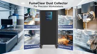 500 Cfm Dust Extraction For Precision Workshops Fumeclear Fc-4000Fc-700 Coming Soon