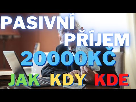 Video: Jak Získat Pasivní Příjem?