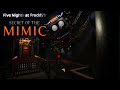 Big Top showroom with the old Music Man: Five nights at Freddy's secret of the Mimic