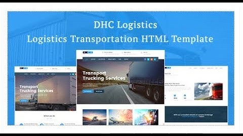 DHC | Logistics Transportation HTML Template | Themeforest Download