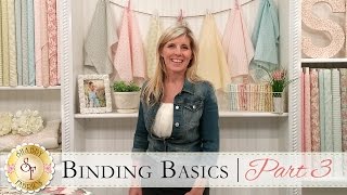 Binding Basics Part Three | a Shabby Fabrics Quilting Tutorial Net Worth