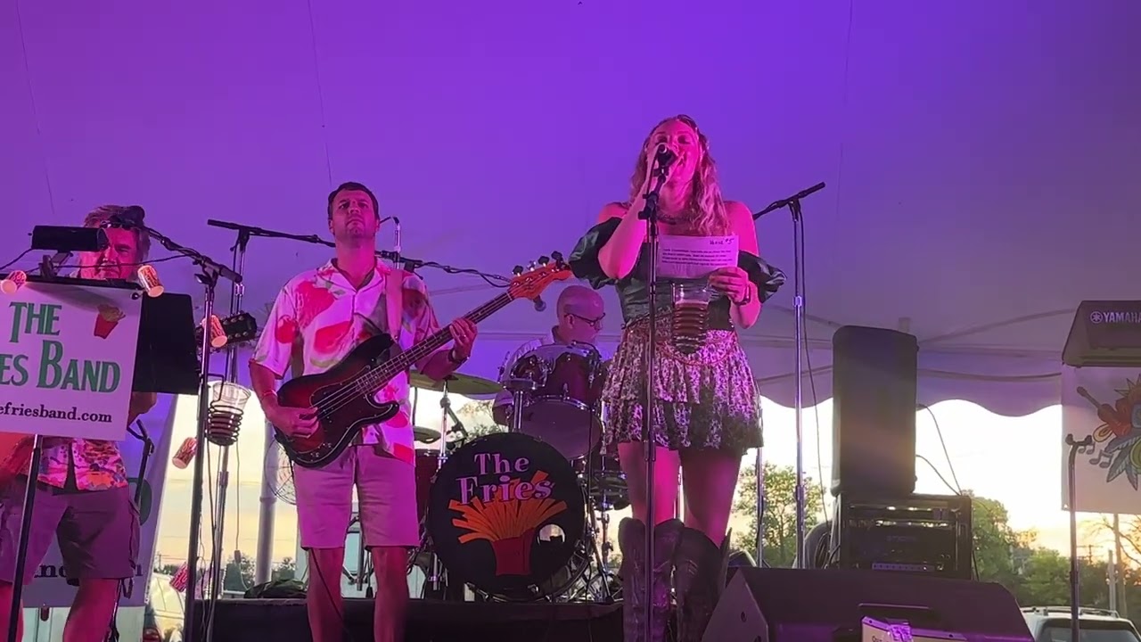 The Fries Band - The Weight by The Band with guests Alexis & Sol Gomez joining us on our opener