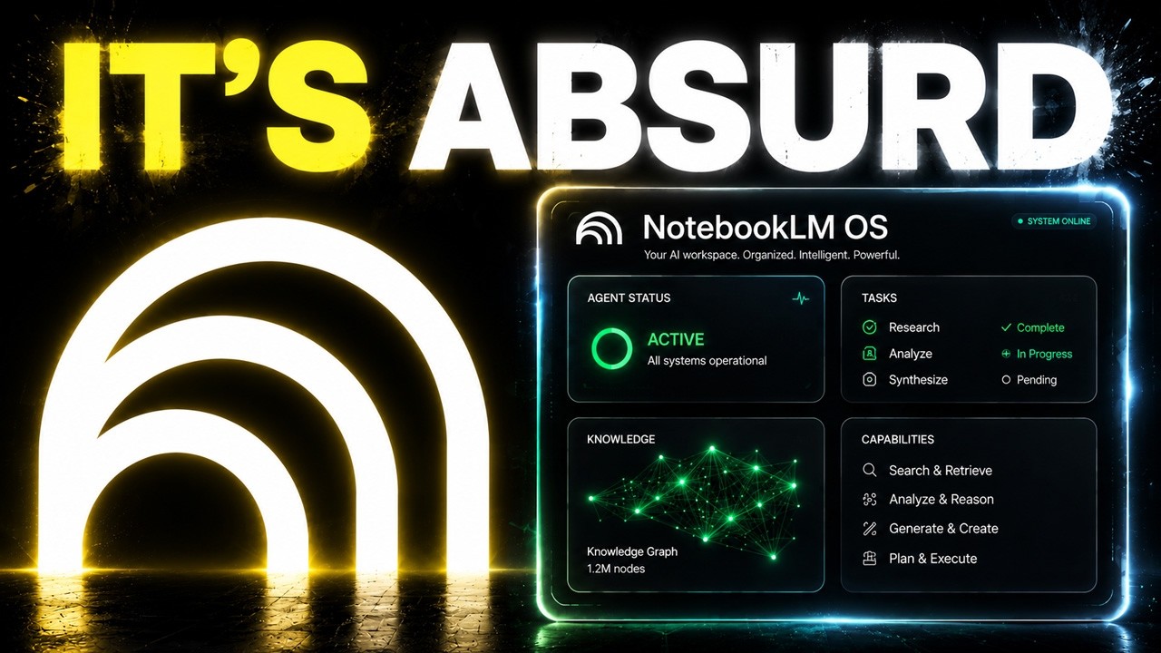 NotebookLM + Agent OS is INSANE!