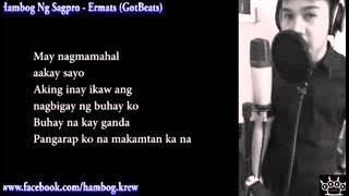 Ermats Hambog Ng Sagpro krew Live verse with lyrics