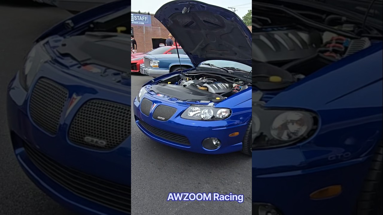 Pontiac GTO 2004 at Berwyn Route 66 carshow. #cars #automobile #Cruise #Route66 #monaro #usa #show