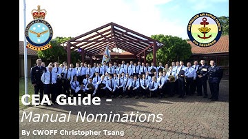 Cadet Enterprise Application - Manual Nomination