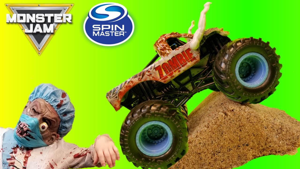 monster jam zombie playset