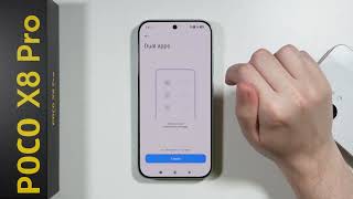 POCO X8 Pro/Pro Max: Как клонировать приложения (функция двойного приложения) - Дублирование прил... screenshot 4
