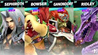 Super Smash Bros Ultimate Amiibo Fights EX Villains Battle