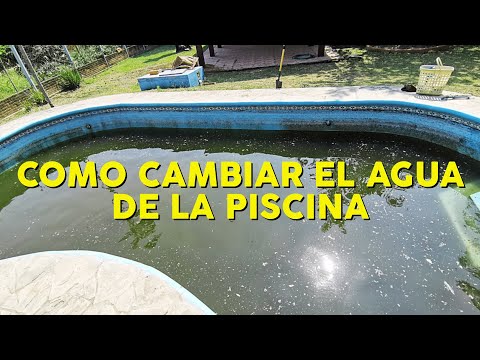 CÓMO VACIAR Y VOLVER A LLENAR EL AGUA (SI ESTÁ MUY SUCIA)
