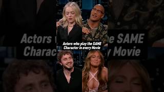 Actors Who Play The Same Character In Every Movie.#shorts #movie #character
