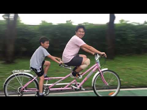 ปั่นจักรยานสองตอน ปั่น2คน