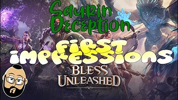 Saurin Deception First Impressions