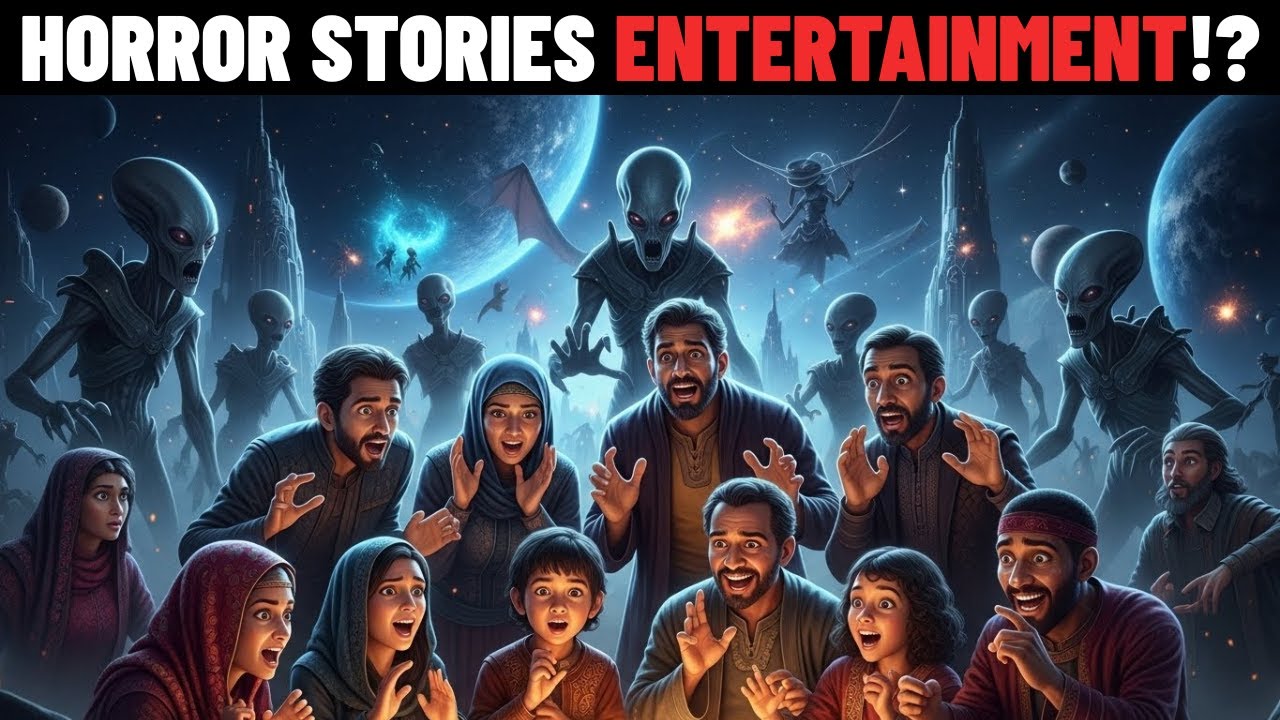 Alien Invaders Fled When They Discovered Humans Tell Horror Stories For Entertainment