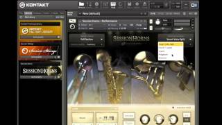 Session Horns - Voicing Assistant Walkthrough and Same Note Legato
