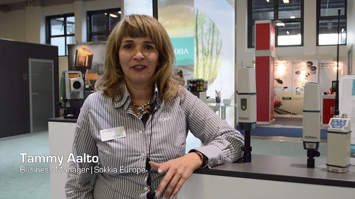 Sokkia presents GNSS receiver at Intergeo 2017