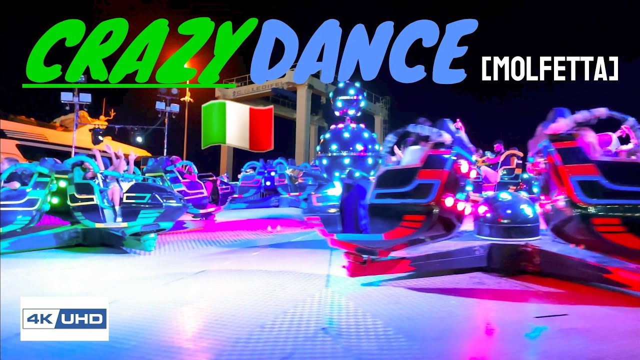 Giostre Molfetta 2022🇮🇹 Crazy Dance | Patronal Feast [4K] Puglia