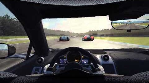 SHIFT 2 UNLEASHED- 3 Wide On The Straightaway at Hockenheim Mclaren Mp4-12c