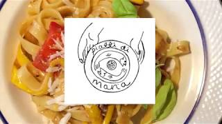 Easy Italian vegetarian pasta dish | Piatti di Maria
